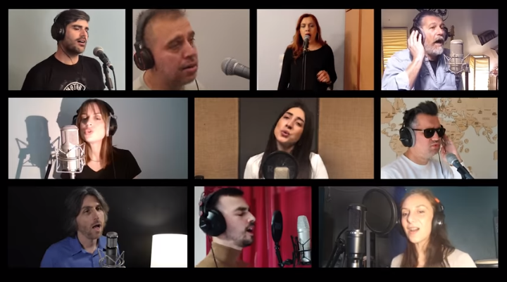 "We Are The World": 21 Λαρισαίοι τραγουδιστές μεταδίδουν ένα μήνυμα αγάπης, ισότητας, ειρήνης και αλληλεγγύης (video)